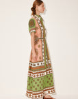 Woman Wearing Alemais Contina Shirt Dress - Dress LUXAMORE