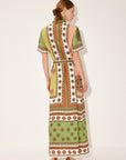 Woman Wearing Alemais Contina Shirt Dress - Dress LUXAMORE