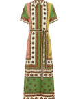 Woman Wearing Alemais Contina Shirt Dress - Dress LUXAMORE