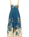 Woman Wearing Alemais Luda Ballet Sundress - Dress LUXAMORE