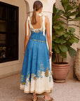 Woman Wearing Alemais Luda Ballet Sundress - Dress LUXAMORE