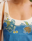 Woman Wearing Alemais Luda Ballet Sundress - Dress LUXAMORE