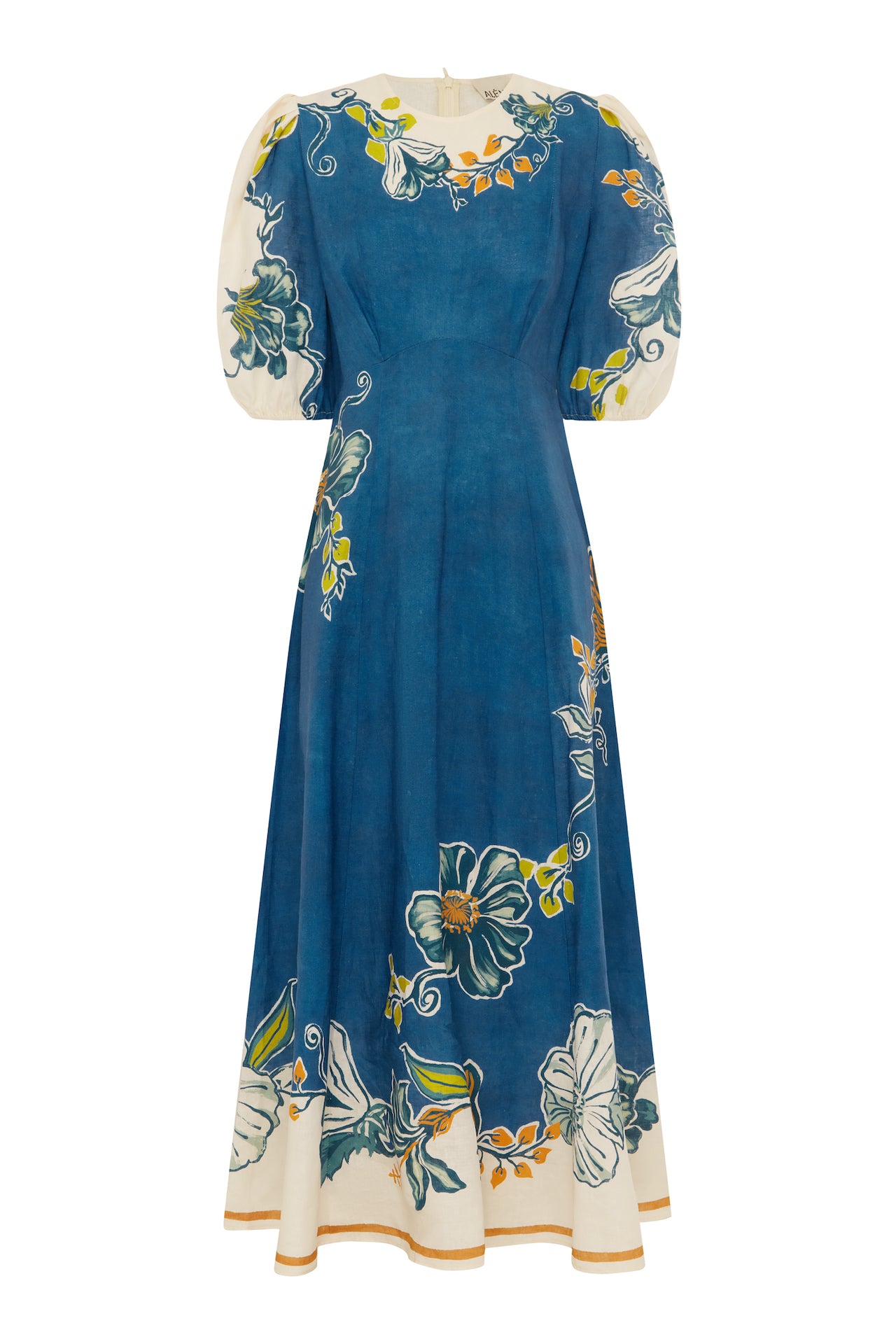 Woman Wearing Alemais Luda Midi Dress - Dress LUXAMORE