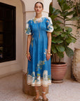 Woman Wearing Alemais Luda Midi Dress - Dress LUXAMORE