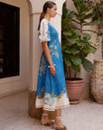Woman Wearing Alemais Luda Midi Dress - Dress LUXAMORE