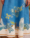 Woman Wearing Alemais Luda Midi Dress - Dress LUXAMORE