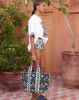 Woman Wearing Alemais Michelle Classic Tee - Tee LUXAMORE