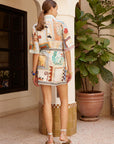 Woman Wearing Alemais Michelle Mini Dress - Dress LUXAMORE