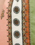 Alemais Sustainable Florence-Shirt close up worn by model LUXAMORE