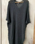 Alemais Sustainable Florence-Shirt close up worn by model LUXAMORE