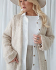 Bypias Slowly Morning Cardigan - Beige LUXAMORE