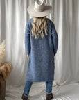 Bypias Sunday Mood Cardigan - Denim Blue LUXAMORE