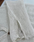 Woman Wearing Estilo Emporio Carita Cover Up Linen Dress - Rete - Dress LUXAMORE