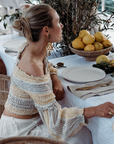 Woman Wearing Estilo Emporio Gidget Top - Tops LUXAMORE