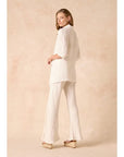 Woman Wearing Estilo Emporio Greco Top - Top LUXAMORE