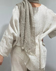 Woman Wearing Estilo Emporio Nerano Top - Top LUXAMORE