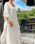 Woman Wearing Estilo Emporio Pirata Kaftan - Dress LUXAMORE