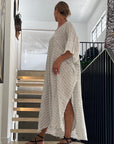 Woman Wearing Estilo Emporio Pirata Kaftan - Dress LUXAMORE