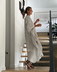 Woman Wearing Estilo Emporio Pirata Kaftan - Dress LUXAMORE