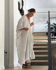 Woman Wearing Estilo Emporio Pirata Kaftan - Dress LUXAMORE