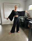 Woman Wearing Estilo Emporio Raffles Top - Tops LUXAMORE