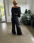 Woman Wearing Estilo Emporio Raffles Top - Tops LUXAMORE