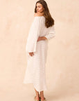 Exclusive Estilo Emporio Neve Dress - Tele Atena Yellow - LUXAMORE