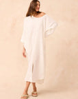 Exclusive Estilo Emporio Neve Dress - Tele Atena Yellow - LUXAMORE