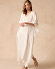 Estilo Emporio Polla Maxi Dress in Exclusive Rete Anthracite LUXAMORE