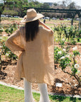 Woman Wearing Exclusive: Estilo Emporio Parla Top - Papagallo Oro - Tops LUXAMORE