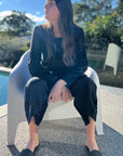 Estilo Emporio Stevie Top - Black LUXAMORE