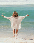 Woman Wearing La Bottega di Brunella Top Maglia Bonta - Campagna Latte - Tops LUXAMORE
