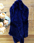 Mode & Affaire Cascade Fur Jacket In Ink