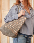 Woman Wearing Made in Mada Bag Vony - Bag LUXAMORE