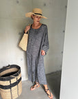 Woman Wearing Made in Mada Hat Gaston - hat LUXAMORE