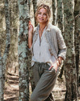 La Bottega di Brunella Pantalone Agathos Battista - Pants Fossil
