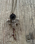 Woman Wearing RAW True North Necklace - necklace LUXAMORE