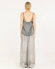 Sanctamuerte Dress worn by model in natural setting LUXAMORE