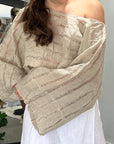 Woman Wearing Estilo Emporio Raffles Top - Tops LUXAMORE