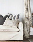 Eadie Lifestyle Mayla Linen Throw Natural