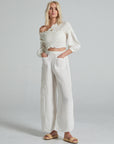 Woman Wearing Estilo Emporio Gidget Top - Tops LUXAMORE