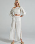 Woman Wearing Estilo Emporio Gidget Top - Tops LUXAMORE