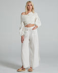 Woman Wearing Estilo Emporio Gidget Top - Tops LUXAMORE