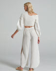 Woman Wearing Estilo Emporio Gidget Top - Tops LUXAMORE