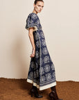 ALÉMAIS Banderra Midi Dress Reduced impact LUXAMORE