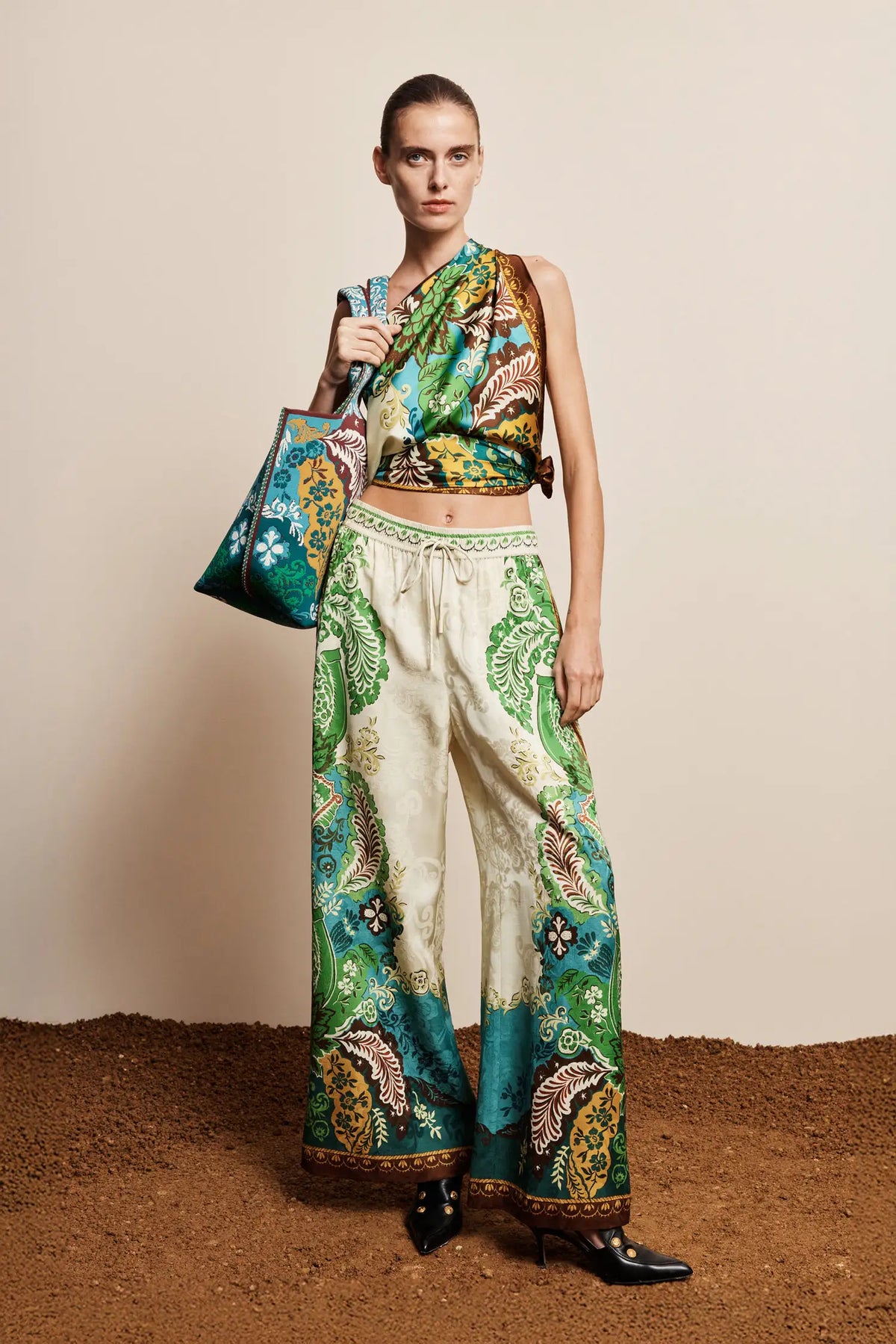 ALÉMAIS Florence Pant Sustainable LUXAMORE