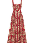 ALÉMAIS Kenny Midi Dress Reduced impact LUXAMORE