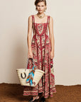 ALÉMAIS Kenny Midi Dress Reduced impact LUXAMORE