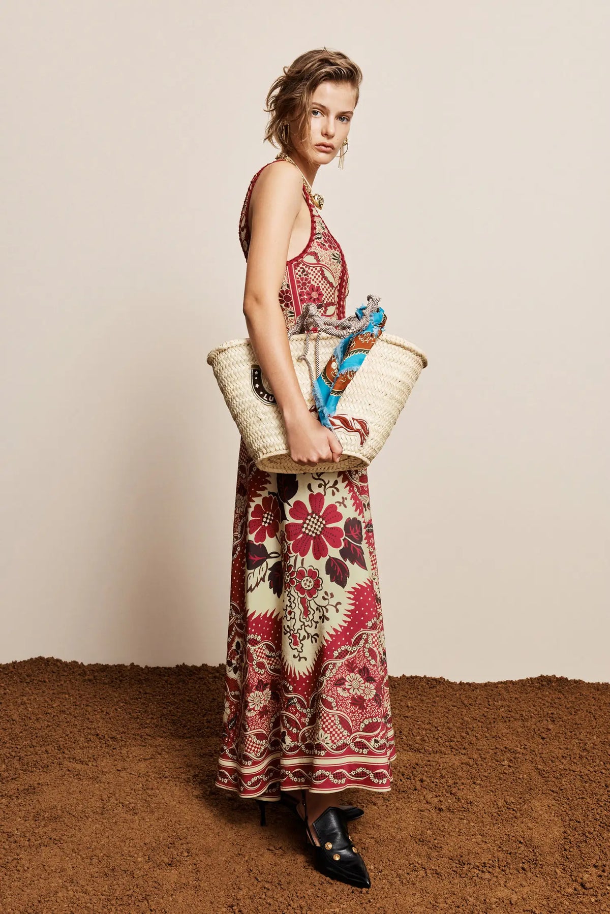 ALÉMAIS Kenny Midi Dress Sustainable LUXAMORE