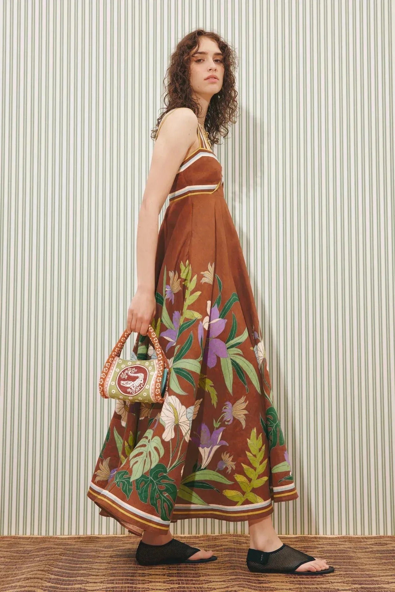 ALÉMAIS Alfie Twist Dress LUXAMORE  